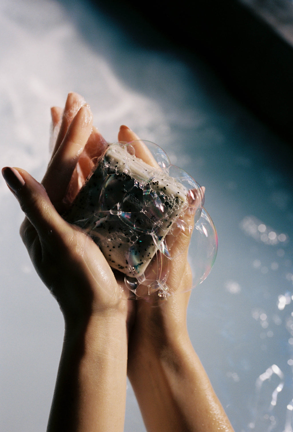 Morning Exfoliating Peppermint Soap Brick