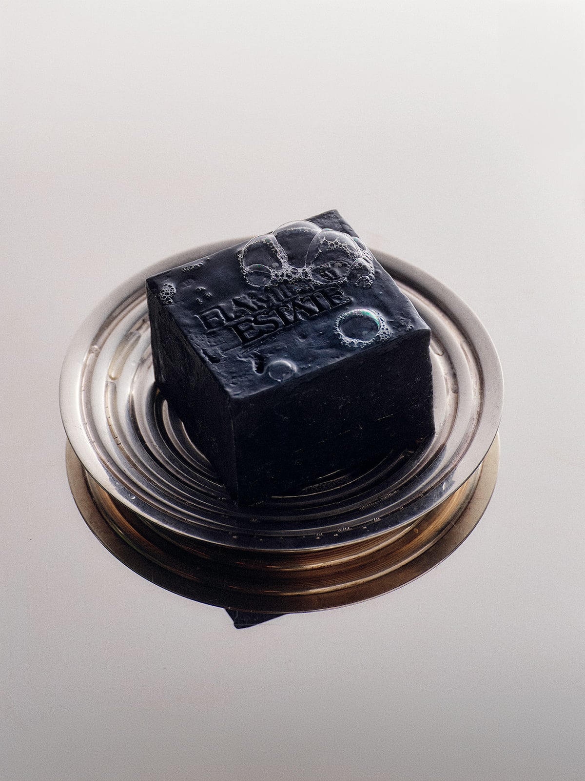 Lavender Activated Charcoal Soap Brick