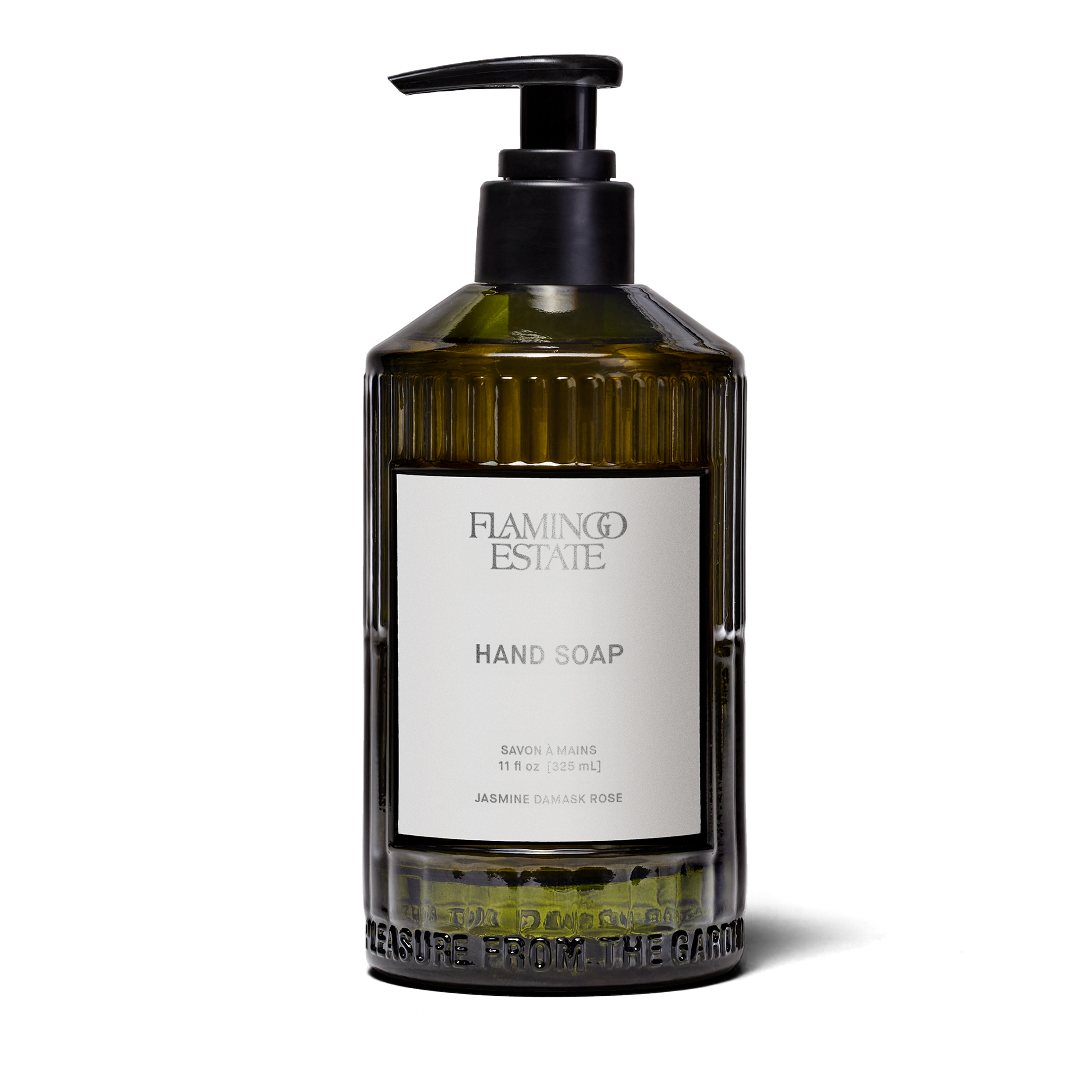 Jasmine Damask Rose Glass Hand Soap