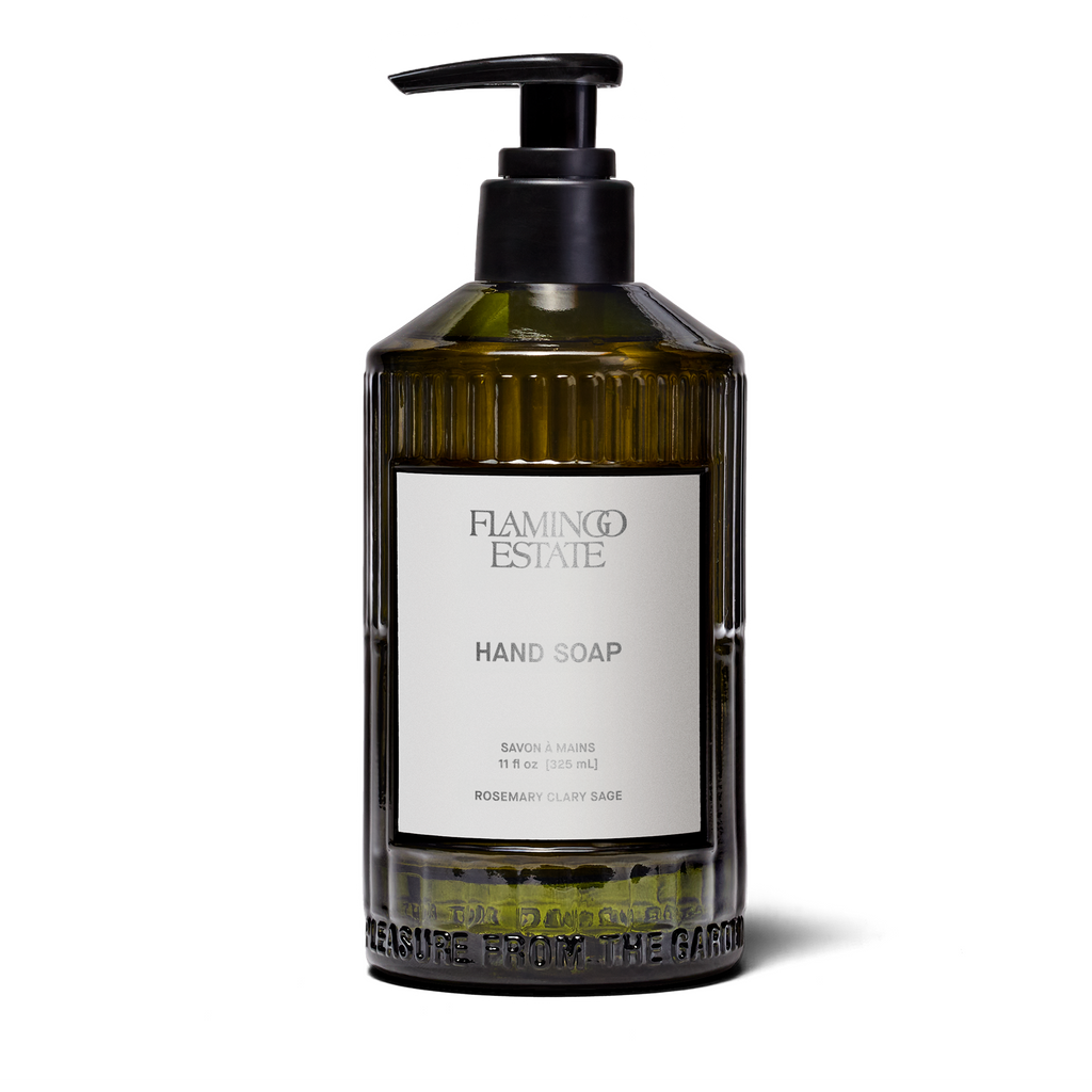 Rosemary Clary Sage Glass Hand Soap