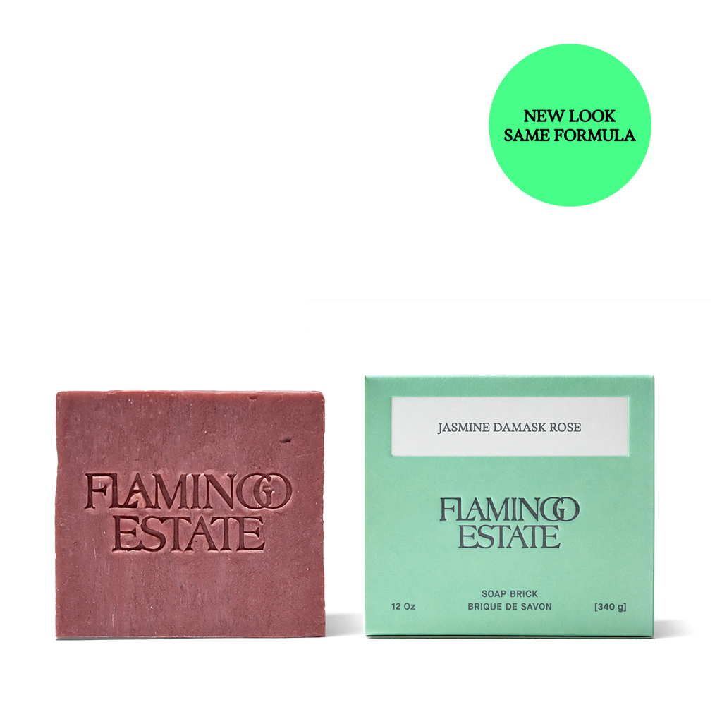 Jasmine Damask Rose Soap Brick