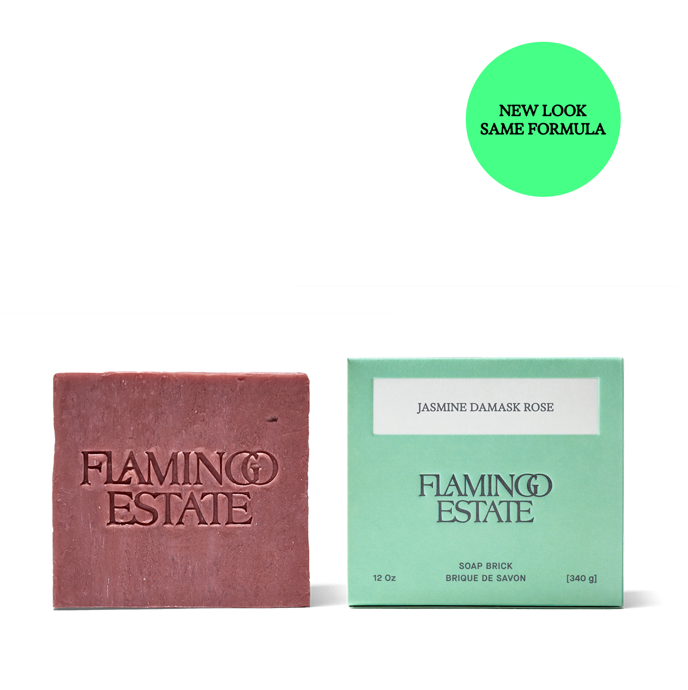 Jasmine Damask Rose Soap Brick